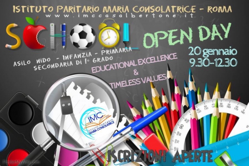 Open Day 20/01/2018