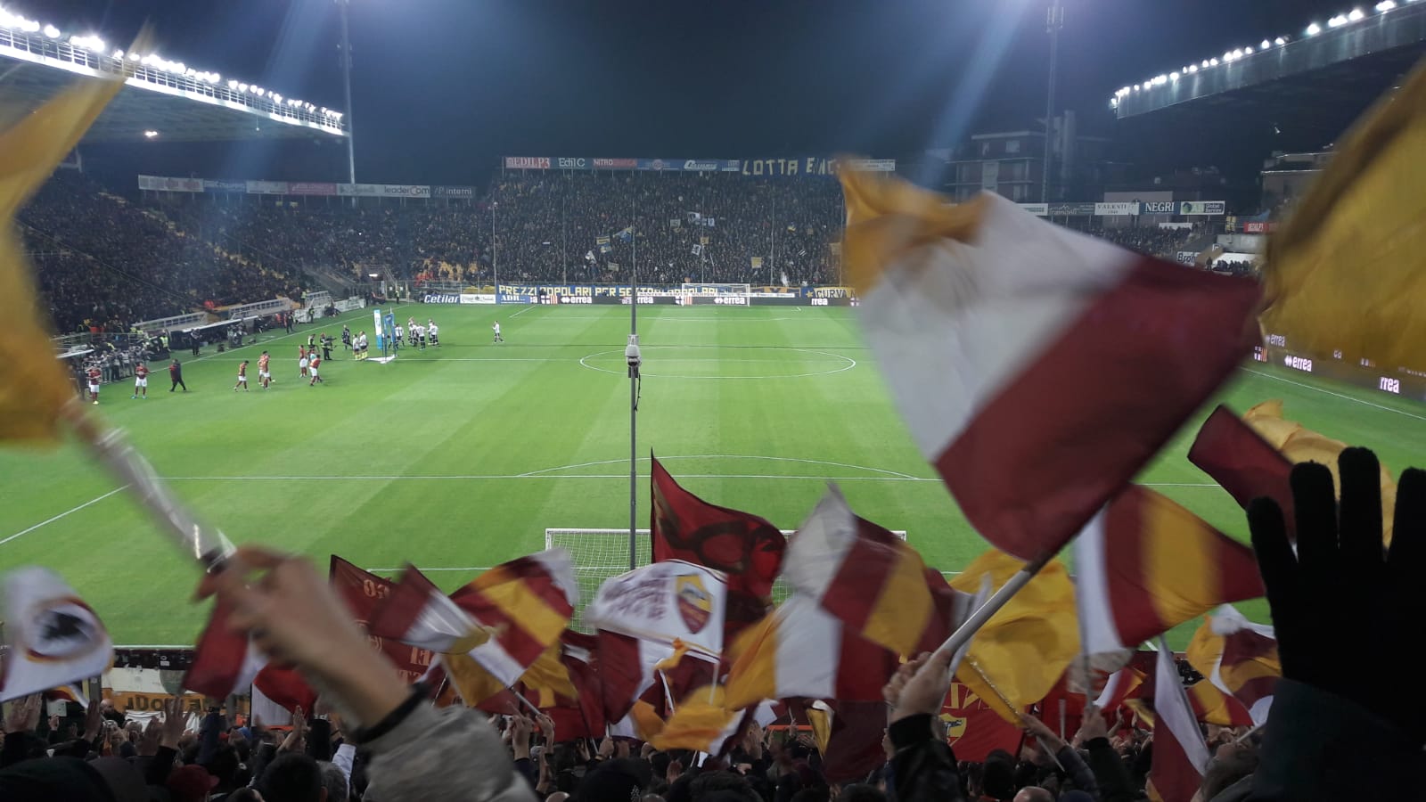 TRASFERTA PARMA-ROMA