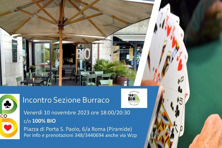 Incontro Sezione Burraco