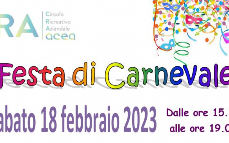 Festa di Carnevale CRA Acea