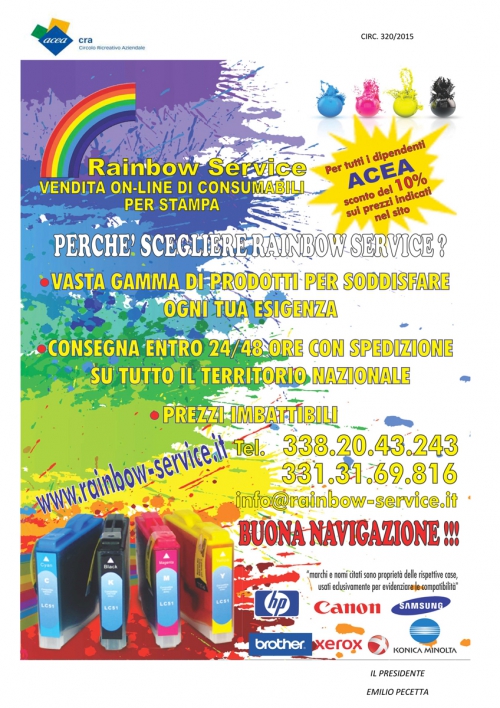 Rainbow Service CRA ACEA